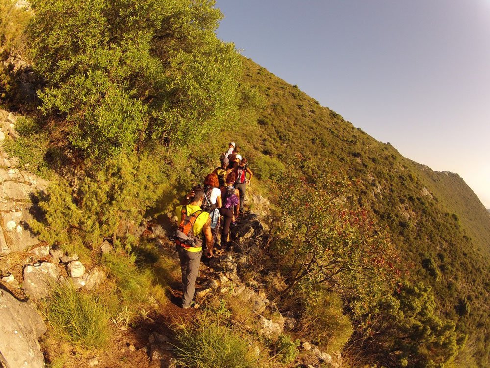 Club Escalada Marbella Subida Pico Cuchillos-Sierra Canucha 2014