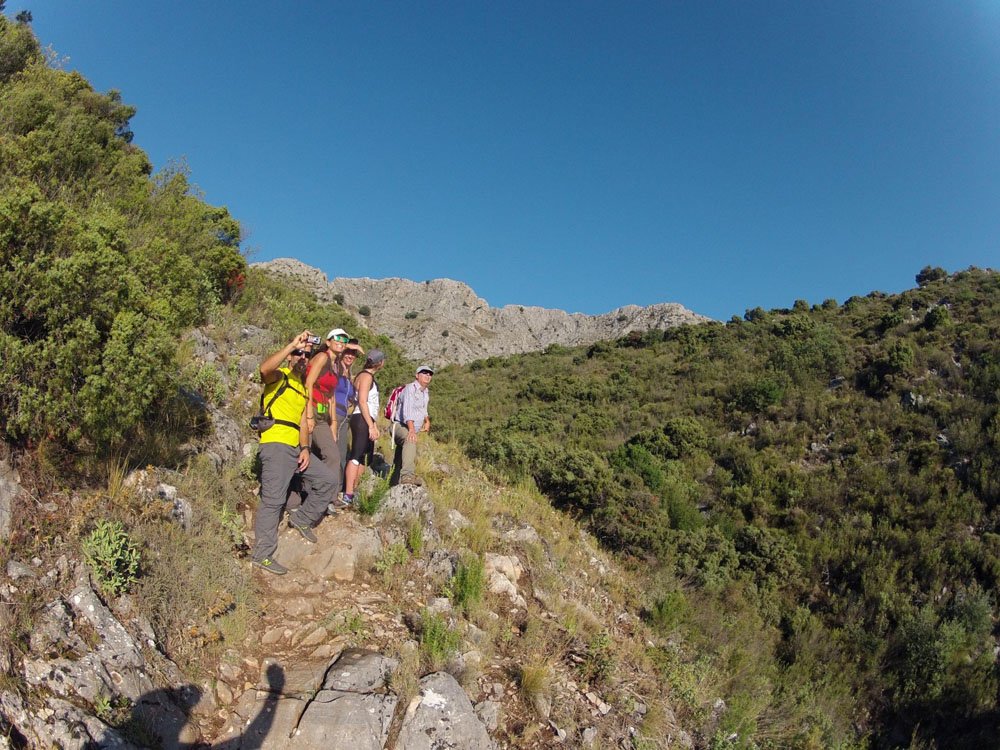 Club Escalada Marbella Subida Pico Cuchillos-Sierra Canucha 2014
