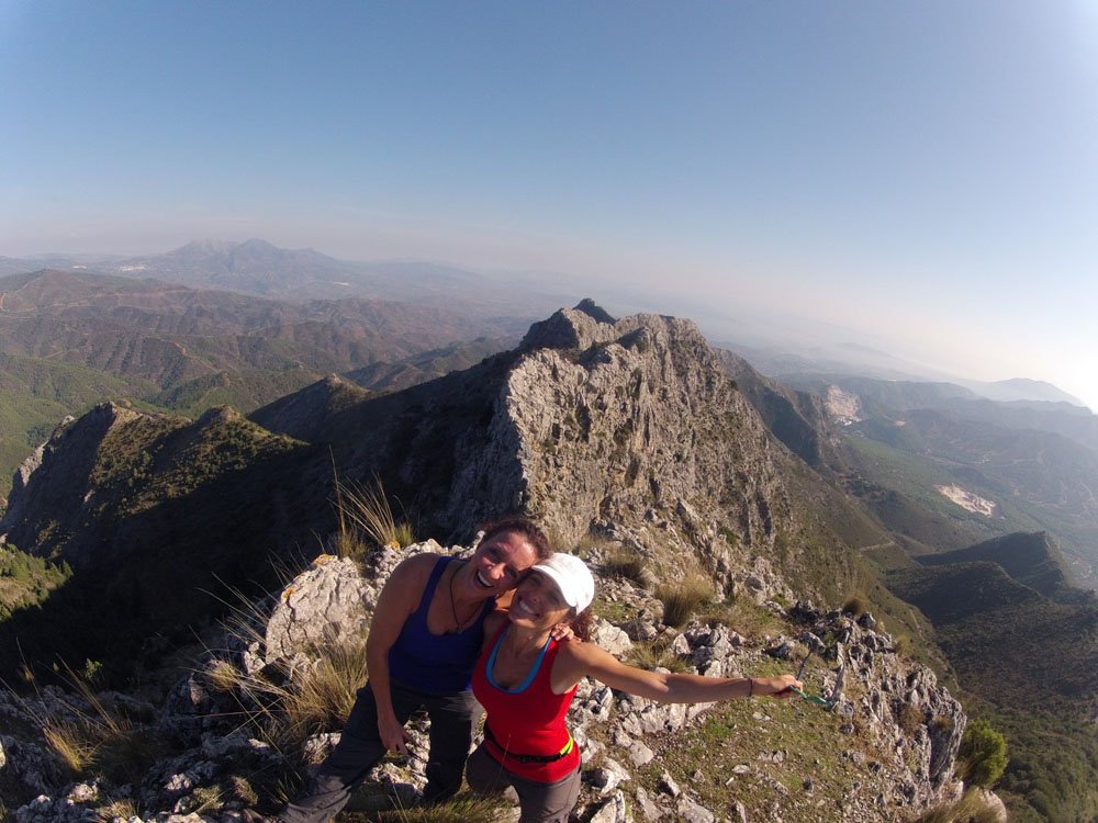 Club Escalada Marbella Subida Pico Cuchillos-Sierra Canucha 2014