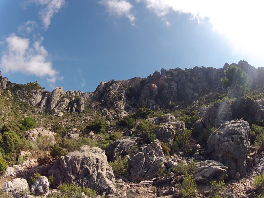 Club Escalada Marbella Subida Pico Cuchillos-Sierra Canucha 2014