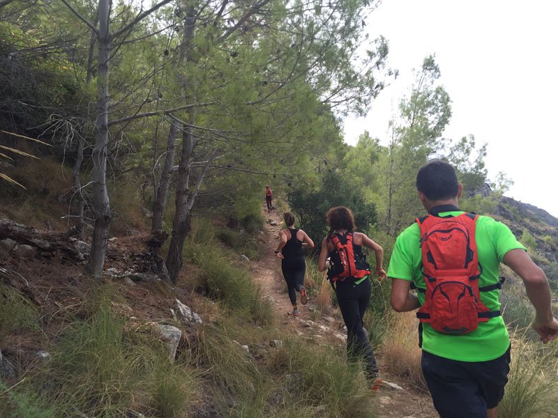 CARRERA POR LA MONTAÑA/ FALDA DE SIERRA BLANCA