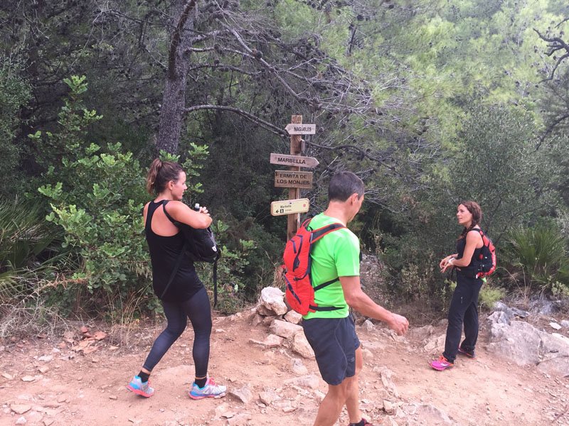 CARRERA POR LA MONTAÑA/ FALDA DE SIERRA BLANCA