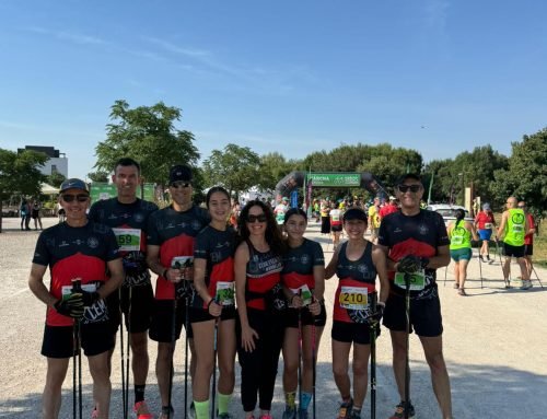 El CEM se trae desde Madrid tres podios en diferentes subcategorías en el Campeonato de España individual de Marcha Nordica 2026.