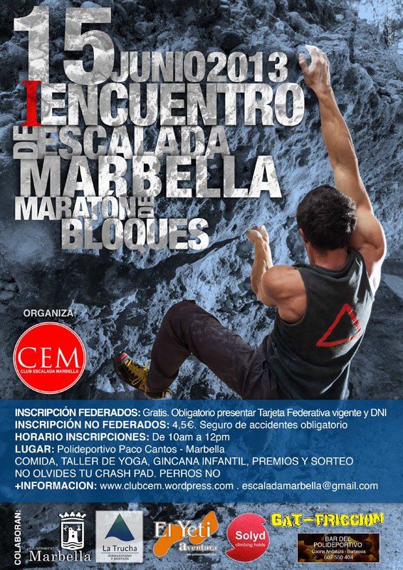 CEM Encuentro Escalada 2013