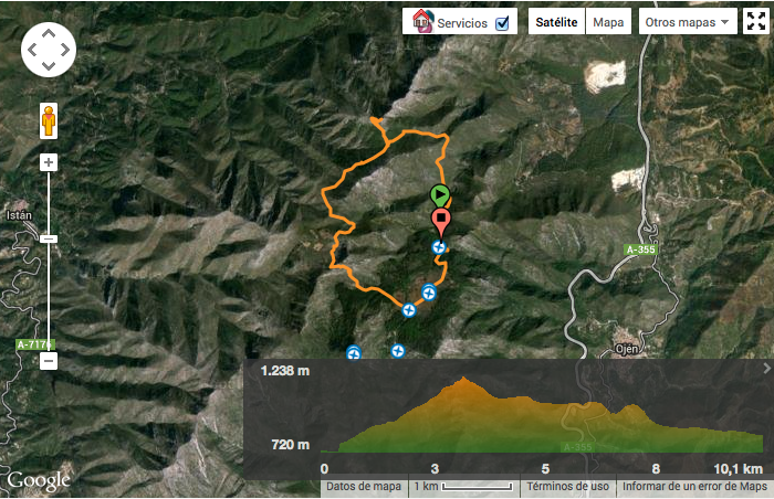 Club Escalada Marbella en Pico Cuchillos - Sierra Blanca - Marbella
