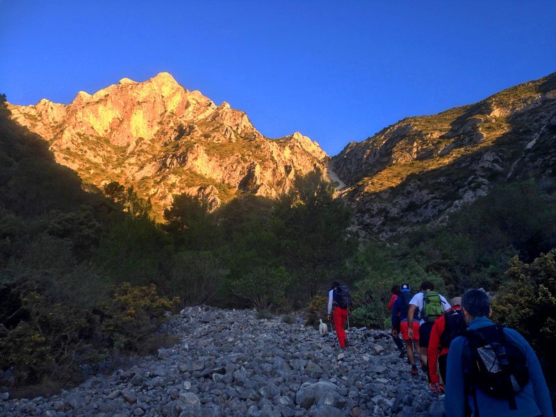 Subida a la Concha de Sierra Blanca - Málaga 1216 metros