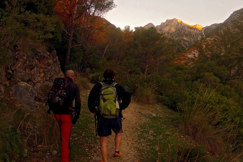 Subida a la Concha de Sierra Blanca - Málaga 1216 metros
