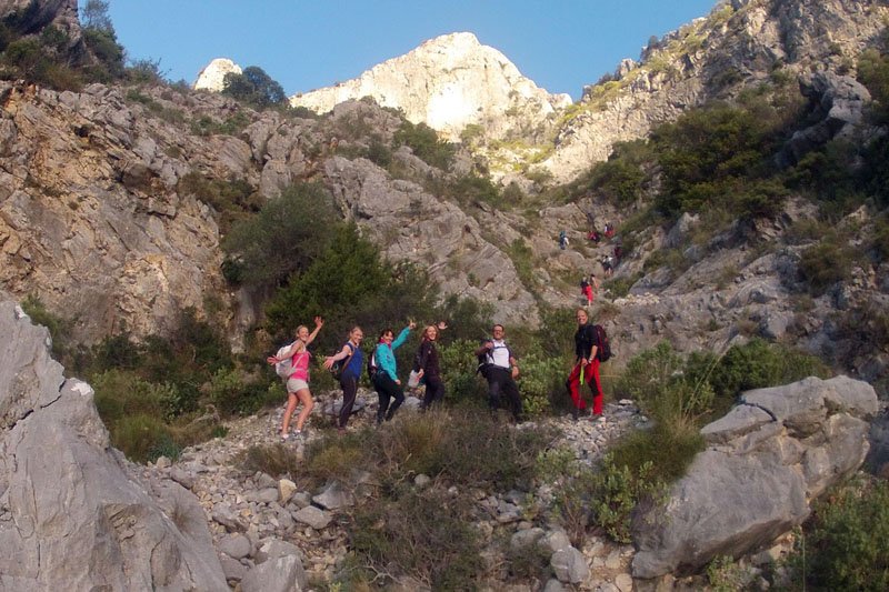 Subida a la Concha de Sierra Blanca - Málaga 1216 metros