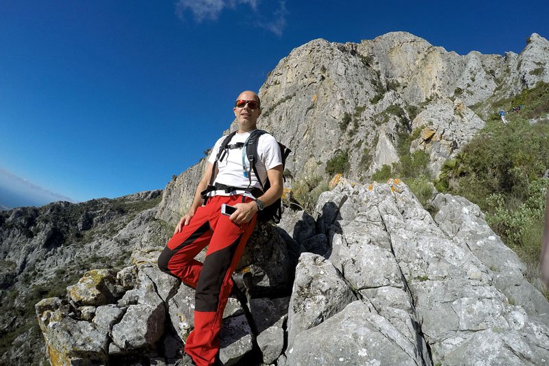 Subida a la Concha de Sierra Blanca - Málaga 1216 metros