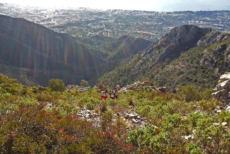 Subida a la Concha de Sierra Blanca - Málaga 1216 metros