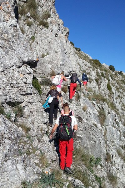 Subida a la Concha de Sierra Blanca - Málaga 1216 metros