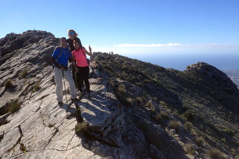 Subida a la Concha de Sierra Blanca - Málaga 1216 metros