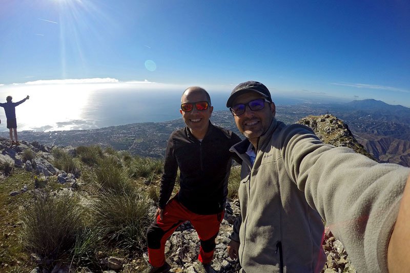 Subida a la Concha de Sierra Blanca - Málaga 1216 metros