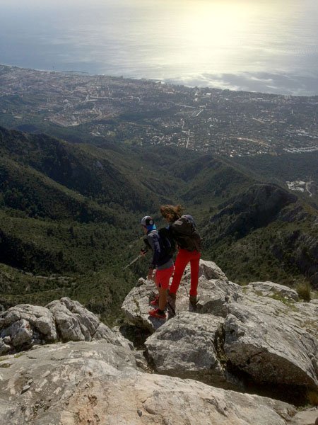 Subida a la Concha de Sierra Blanca - Málaga 1216 metros