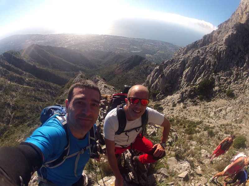 Subida a la Concha de Sierra Blanca - Málaga 1216 metros