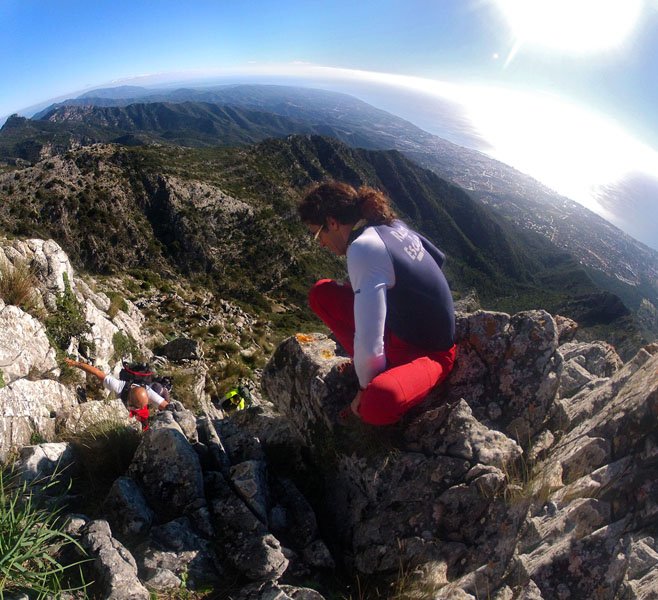 Subida a la Concha de Sierra Blanca - Málaga 1216 metros