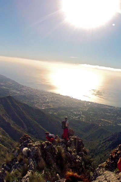 Subida a la Concha de Sierra Blanca - Málaga 1216 metros