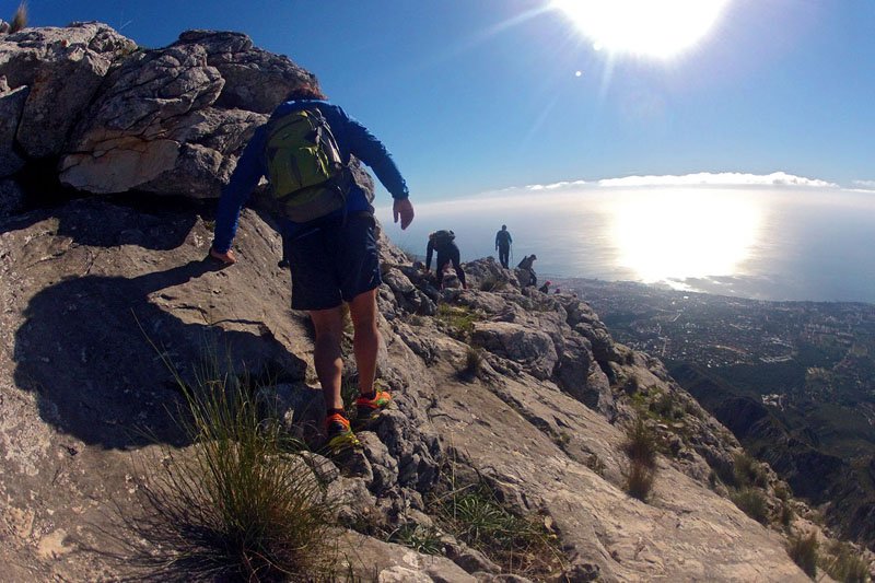 Subida a la Concha de Sierra Blanca - Málaga 1216 metros