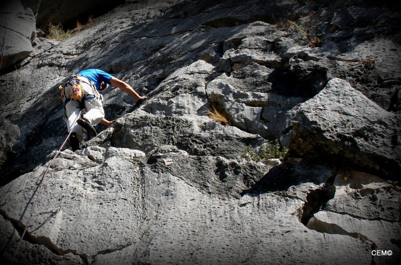 Crónica y fotos – Actividad CEM – Escalada en Benaoján y vía ferrata - 24/09/2017