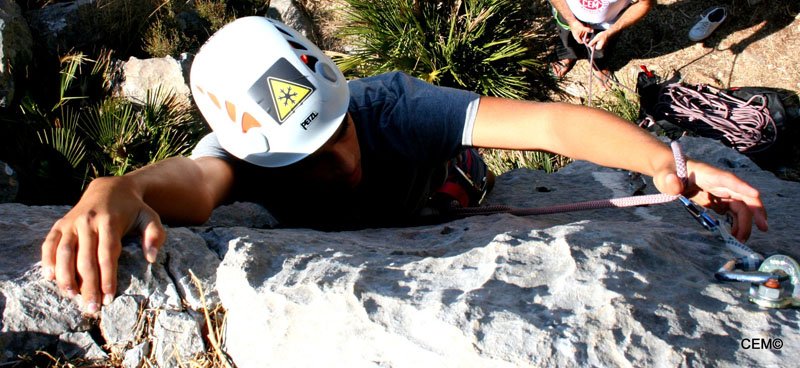Crónica y fotos – Actividad CEM – Escalada en Benaoján y vía ferrata - 24/09/2017