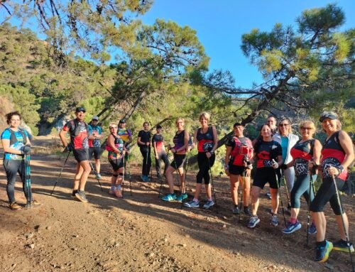 Actividad Ludica de Marcha Nordica y Senderismo…. con baño en pozas del rio Guadalmina